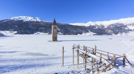 Wintersport Graun im Vinschgau